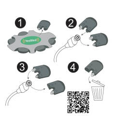 Duracell Activair 675 Numara İşitme Cihazı Pili (10 Paket x 6 Adet = 60 Adet Pil) + HEDİYE Prowax Filtre, YesMed