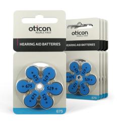 Oticon 675 Numara İşitme Cihazı Pili (5 Paket x 6 Adet = 30 Adet Pil)