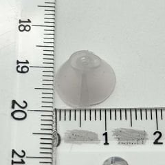 İşitme Cihazı Beyaz Lale Dome Kubbe, Yarık Kubbe Dom, Kulak Cihazı Silikon Lale Kubbe - Beyaz