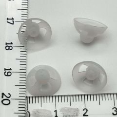 İşitme Cihazı Beyaz Açık Dome Kubbe, Açık Kubbe Dom, Kulak Cihazı Silikon Açık Kubbe – Beyaz 12 mm