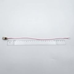 TEK Halkalı PEMBE KÜÇÜK Boy İpli Tutaç, Kulaklık tutamacı, İşitme Cihazı İpli Tutacağı, YesMed -