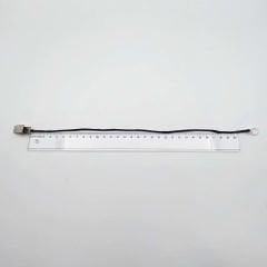 TEK Halkalı SİYAH ORTA Boy İpli Tutaç, Kulaklık tutamacı, İşitme Cihazı İpli Tutacağı, YesMed -