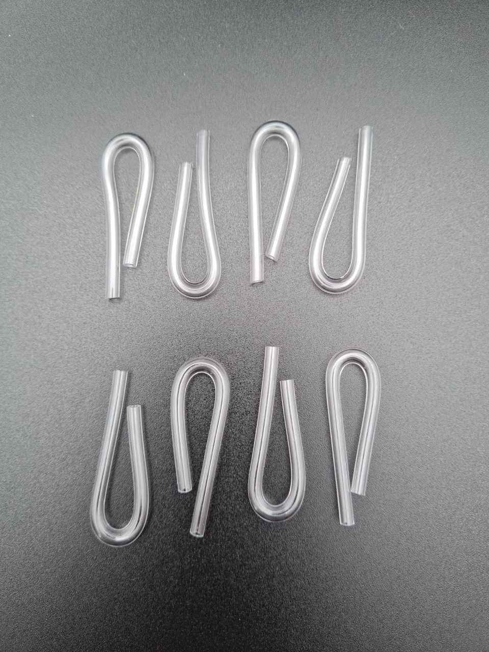 İşitme Cihazı Hortumu (8 Adet, Orta-Standart olan Kıvrılmış Hortum), YesMed