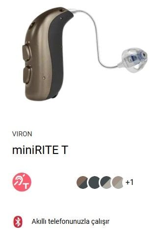 Bernafon Viron  miniRITE T, Bernafon Pilli İşitme Cihazı Viron miniRITE T