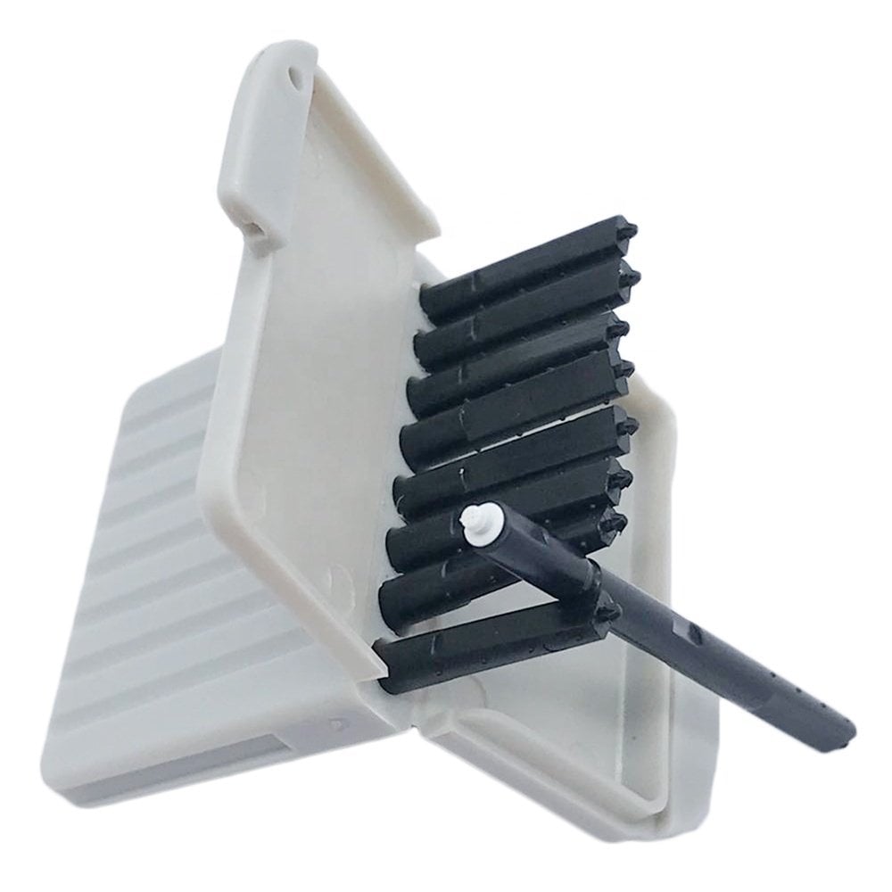 Maico Uyumlu WaxStop İşitme Cihazı Filtresi, Gri Paket, Kulaklık Filtresi, Maico Kulak Cihazı Uyumlu Filtre, Duyma Cihazı Filtresi, (1 Paket = 8 Adet), YesMed -