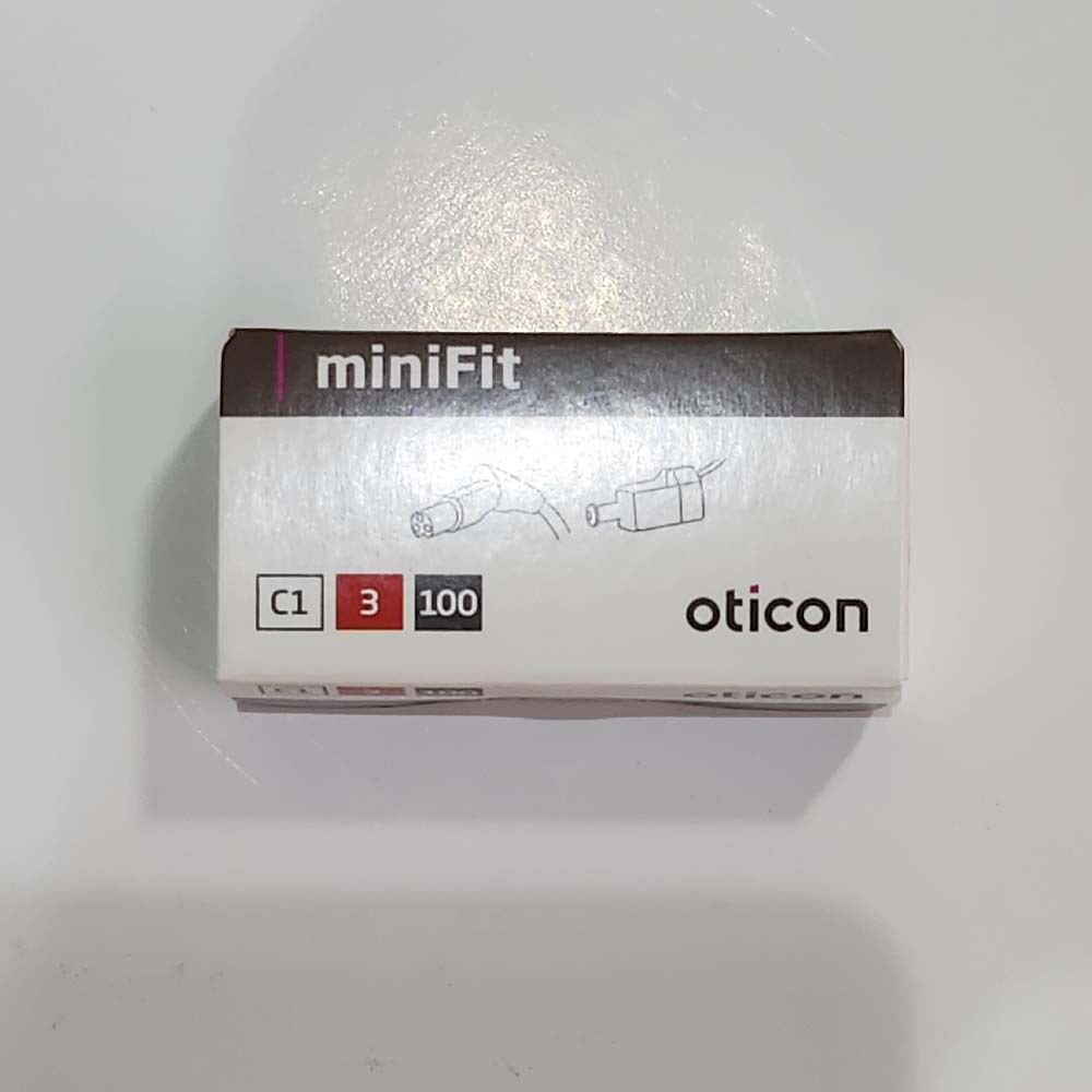 Oticon Hoparlör 100 dB, 3 Boy, Sağ Kulak, Oticon 100 Receiver miniFit 3R (Right), (Ref: 124582), Speaker Unit 3R 100