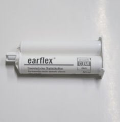 Şeffaf Biopar Malzeme, Transparent Kulak Kalıbı Silikonu, Elastik Otoplastik Silikon, İşitme Cihazı kalıbı silikonu, DETAX earflex Clear (Ref:03192)