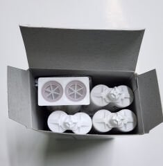 Şeffaf Biopar Malzeme, Transparent Kulak Kalıbı Silikonu, Elastik Otoplastik Silikon, İşitme Cihazı kalıbı silikonu, DETAX earflex Clear (Ref:03192)