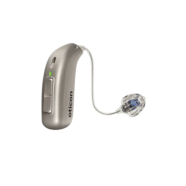 Oticon Real miniRITE T Receiver-in-Canal (RIC) (Hoparlörü Kanal İçinde Oticon Pilli İşitme Cihazı)