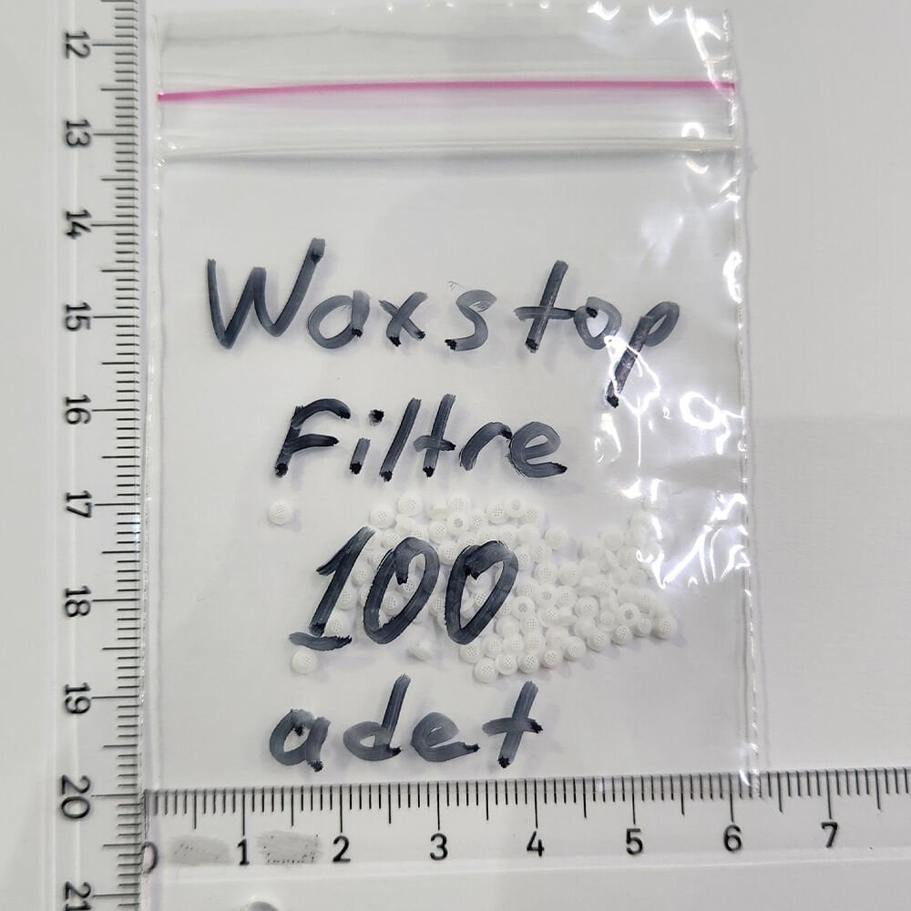 WaxStop Uyumlu Dökme İşitme Cihazı Filtresi, Kulaklık Filtresi, Oticon, Bernafon, Sonic, Philips, Maico Kulak Cihazlarının BAZI MODELLERİNE Uyumlu Filtre, Kulak Cihazı Filtresi, (1 Paket = 100 Adet), YesMed -