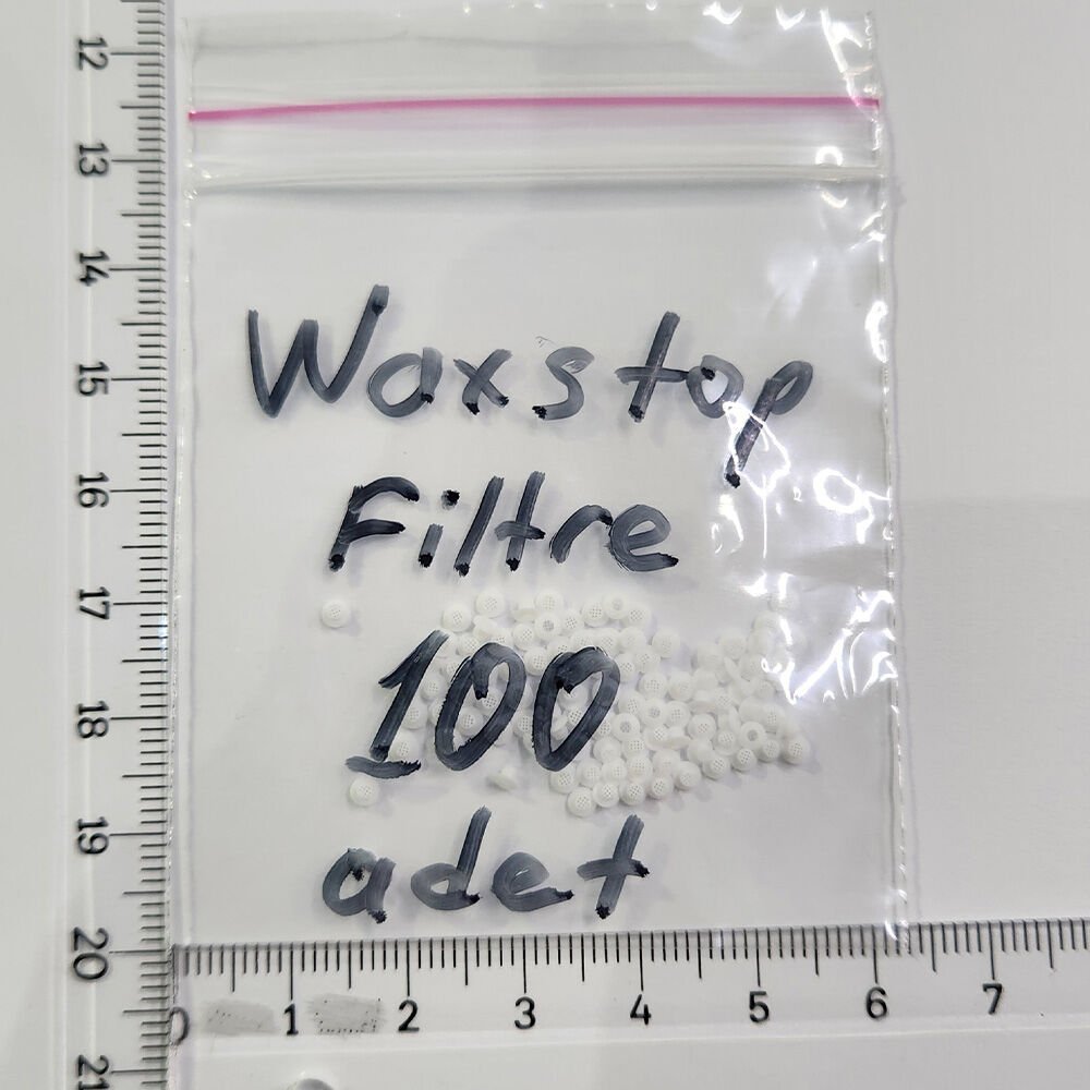 WaxStop Uyumlu Dökme İşitme Cihazı Filtresi, Kulaklık Filtresi, Oticon, Bernafon, Sonic, Philips, Maico Kulak Cihazlarının BAZI MODELLERİNE Uyumlu Filtre, Kulak Cihazı Filtresi, (1 Paket = 100 Adet), YesMed -