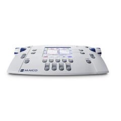 MA 42 Klinik Odyometre, Maico Marka Ma 42 Model İki Kanallı Tanısal Odyo Cihazı. Hava yolu, Kemik yolu ve Konuşma Saf Ses (Speech) test Odyometresi.