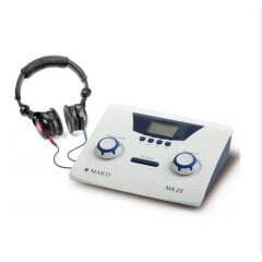 MA 25 Tarama Odyometre, Maico Marka Ma 25 Model Odyo Cihazı. Taşınabilir Hava yolu (AC) Odyometresi.