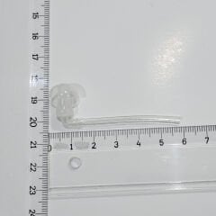 İşitme Cihazı BÜYÜK Prop, Dirsek ve Hortumlu, Kulak Cihazı Probu, Kulak Arkası İşitme Cihazı için Mantar Prop, Dirsek ve Hortum takılı Büyük boy set, YesMed -