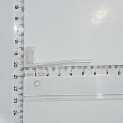 İşitme Cihazı KÜÇÜK Prop, Dirsek ve Hortumlu, Kulak Cihazı Probu, Kulak Arkası İşitme Cihazı için Mantar Prop, Dirsek ve Hortum takılı KÜÇÜK boy set, YesMed -