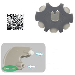 Duracell Activair 10 Numara İşitme Cihazı Pili (5 Paket x 6 Adet = 30 Adet Pil) + HEDİYE Prowax Filtre, YesMed