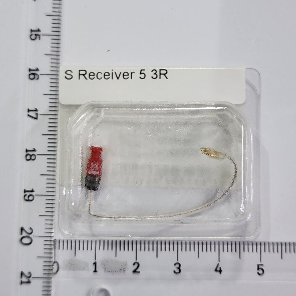 Phonak, (S Receiver 5.0 - 3 R), Phonak İşitme Cihazı Hoparlörü 5.0 S (Standart), 3 Boy, Sağ Kulak, Sonova AG (054-1209)