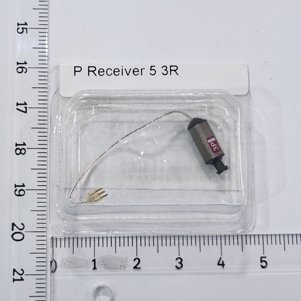 Phonak, (P Receiver 5.0 - 3 R), Phonak İşitme Cihazı Hoparlörü 5.0 P (Power=Güçlü), 3 Boy, Sağ Kulak, Sonova AG (054-1225)