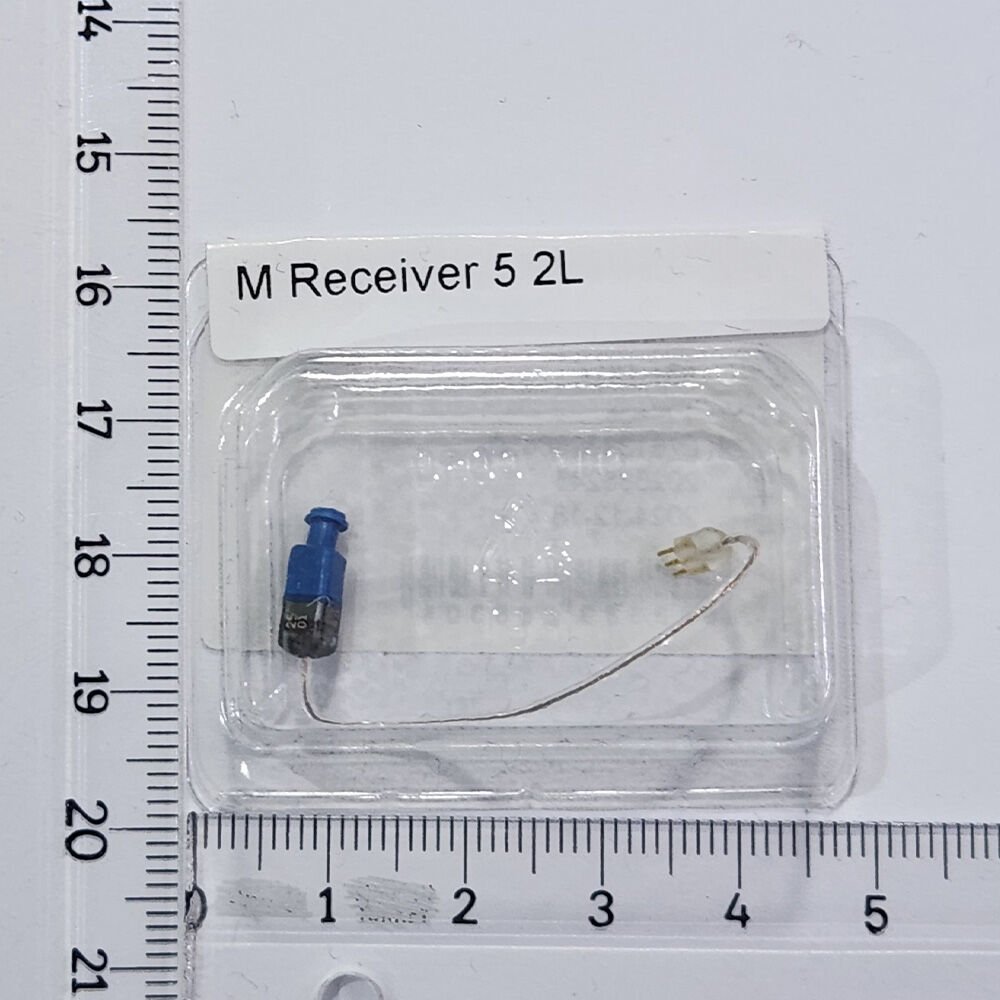 Phonak, (M Receiver 5.0 - 2 L), Phonak İşitme Cihazı Hoparlörü 5.0 M (Medium=Orta), 2 Boy, Sol Kulak, Sonova AG (054-1214)