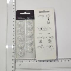 miniFit Open 6 mm Dome, Oticon İşitme Cihazı Uyumlu Muadil miniFit Open 6 mm Kubbe (1 Paket=10 Adet), YesMed -