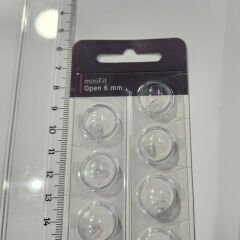 miniFit Open 6 mm Dome, Oticon İşitme Cihazı Uyumlu Muadil miniFit Open 6 mm Kubbe (1 Paket=10 Adet), YesMed -