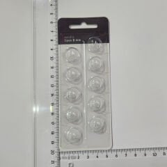 miniFit Open 8 mm Dome, Oticon İşitme Cihazı Uyumlu Muadil miniFit Open 8 mm Kubbe (1 Paket=10 Adet), YesMed -