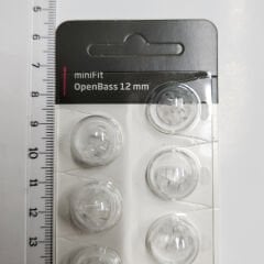 miniFit OpenBass 12 mm Dome, Oticon İşitme Cihazı Uyumlu Muadil miniFit OpenBass 12 mm Kubbe (1 Paket=10 Adet), YesMed -