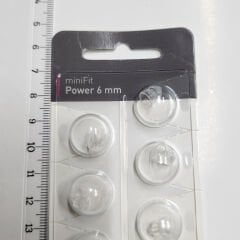 miniFit Power 6 mm Dome, Oticon İşitme Cihazı Uyumlu Muadil miniFit Power 6 mm Kubbe (1 Paket=10 Adet), YesMed -