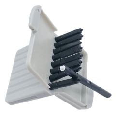 Sonic Uyumlu WaxStop İşitme Cihazı Filtresi, Gri Paket, Kulaklık Filtresi, Sonic Kulak Cihazı Uyumlu Filtre, Duyma Cihazı Filtresi, (1 Paket = 8 Adet), YesMed -