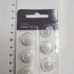 miniFit Power 10 mm Dome, Oticon İşitme Cihazı Uyumlu Muadil miniFit Power 10 mm Kubbe (1 Paket=10 Adet), YesMed -