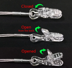 İşitme Cihazı, İmplant Cihazı için Gri Renk İpli Ceket Şeklinde Büyük Tutaç Tutamaç