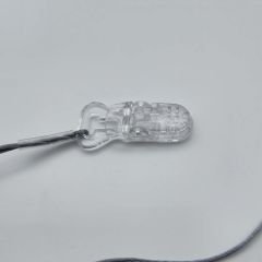 İşitme Cihazı, İmplant Cihazı için Gri Renk İpli Ceket Şeklinde Tutaç Tutamaç, Orta ve Büyük Boy Cihazlar için