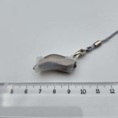 Küçük Boy İşitme Cihazları için Gri Renk İpli Ceket Şeklinde Tutaç Tutamaç, YesMed