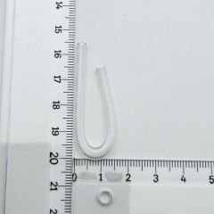 Büyük-Kalın boy İleri İşitme Kayıplı Cihazlar İçin Kıvrılmış Hortum, İşitme Cihazı Hortumu, Kulak Kalıbı Hortumu (1 Paket=100 Adet), YesMed -