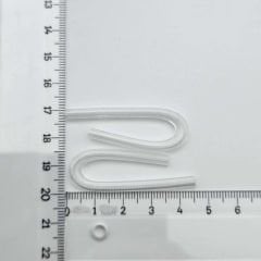 Büyük-Kalın boy İleri İşitme Kayıplı Cihazlar İçin Kıvrılmış Hortum, İşitme Cihazı Hortumu, Kulak Kalıbı Hortumu (1 Paket=100 Adet), YesMed -