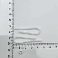 Küçük-İnce boy Kıvrılmış Hortum, İşitme Cihazı Hortumu, Kulak Kalıbı Hortumu, Çocuk Hortumu (1 Paket=100 Adet), YesMed -