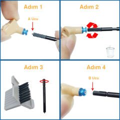 Duracell Activair 10 Numara İşitme Cihazı Pili (10 Paket x 6 Adet = 60 Adet Pil) + HEDİYE İşitme Cihazı Filtresi