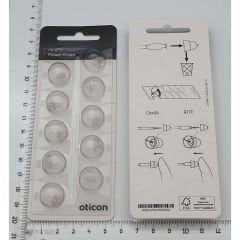 Oticon miniFit Power 6 mm Dome, Oticon İşitme Cihazı Power Dom/Kubbe (1 Paket=10 Adet)