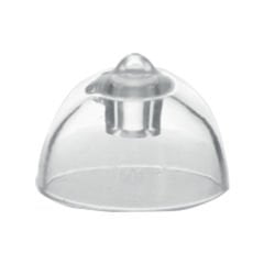 Oticon miniFit Bass 10 mm Single Vent Dome, İşitme Cihazı 1 Delikli Dom/Kubbe (1 Paket=10 Adet)