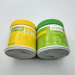 İz Alma Macunu, A ve B karışım Kalıp Hamuru, Otoform, Kulak izi alma  macunu, Kulak Kalıp silikon, 800 gr artı 800 gr toplam 1600 gr, DETAX Green Eco