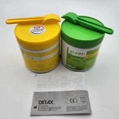 İz Alma Macunu, A ve B karışım Kalıp Hamuru, Otoform, Kulak izi alma  macunu, Kulak Kalıp silikon, 800 gr artı 800 gr toplam 1600 gr, DETAX Green Eco