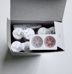 Rose Pembemsi Biopar Malzeme, Açık Pembe Kulak Kalıbı Silikonu, Elastik Otoplastik Silikon, İşitme Cihazı kalıbı silikonu, DETAX earflex Rose (Ref:03216)