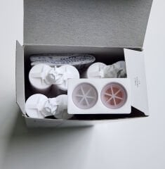 Rose Pembemsi Biopar Malzeme, Açık Pembe Kulak Kalıbı Silikonu, Elastik Otoplastik Silikon, İşitme Cihazı kalıbı silikonu, DETAX earflex Rose (Ref:03216)