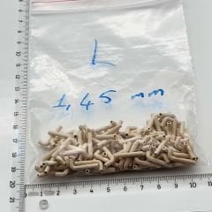 Receiver Hortumu, Risivır Hortumu, Mikrofon Hortumu L Şeklinde - 1,45 mm