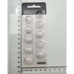 Oticon miniFit Open Bass 8 mm Dome, Oticon İşitme Cihazı Open Bass Dom/Kubbe (1 Paket=10 Adet)