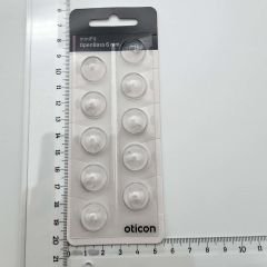 Oticon miniFit Open Bass 6 mm Dome, Oticon İşitme Cihazı Open Bass Dom/Kubbe (1 Paket=10 Adet)