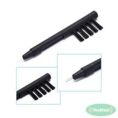 YesMed Extra Power 13 Numara İşitme Cihazı Pili (5 Paket x 6 Adet = 30 Adet Pil) + HEDİYE Mıknatıslı İşitme Cihazı Temizleme Fırçası