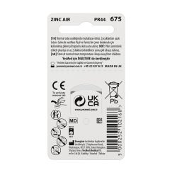 YesMed Extra Power 675 Numara İşitme Cihazı Pili (1 Paket = 6 Adet Pil) + HEDİYE YesMed ProWax Filtre
