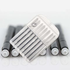 Widex Uyumlu Şeffaf Filtre, YesMed Çubuk Filtre Widex Kulak İşitme Cihazı Uyumlu (1 Paket=8 Adet)