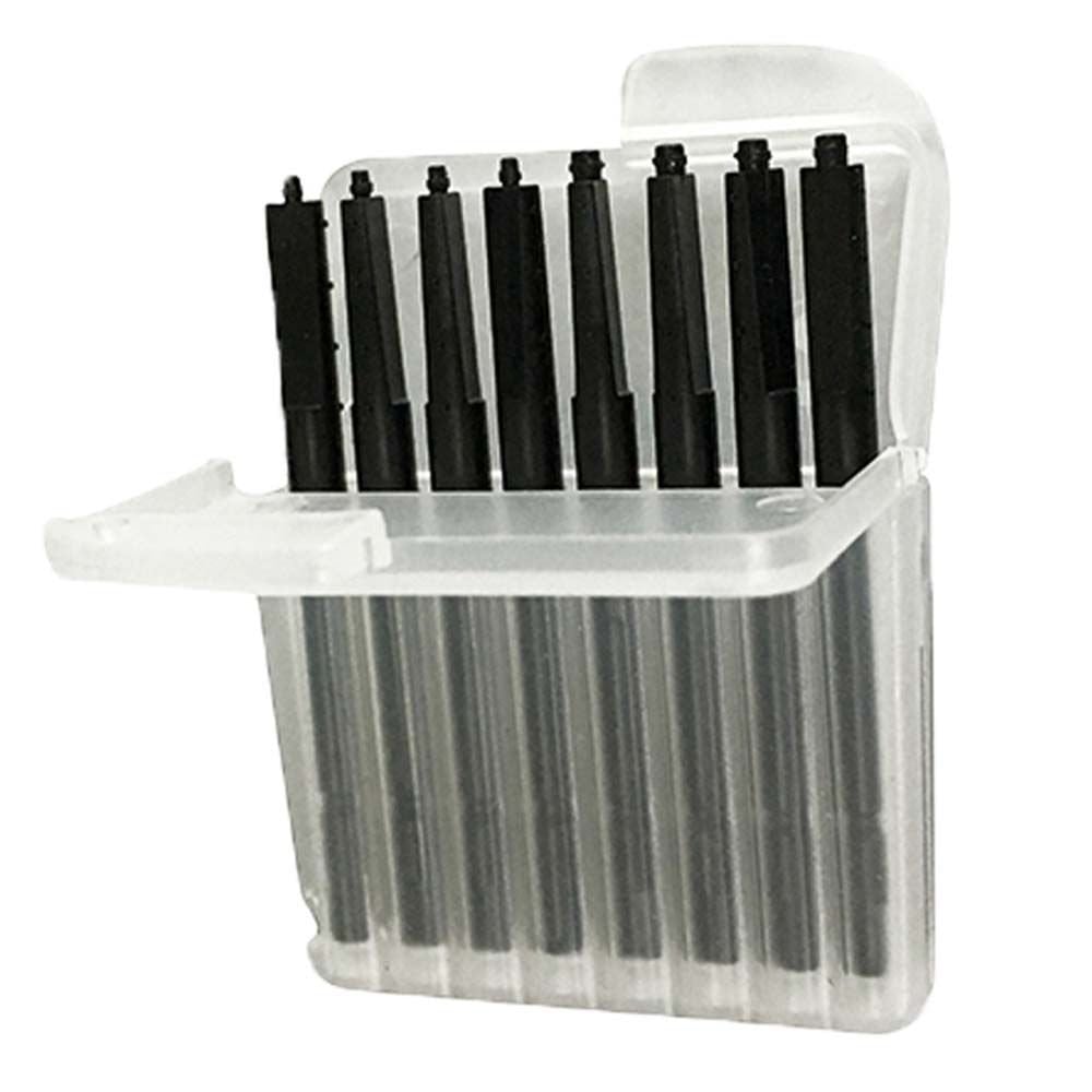 Helix Uyumlu Şeffaf Filtre, YesMed Çubuk Filtre Helix Kulak İşitme Cihazı Uyumlu (1 Paket=8 Adet)